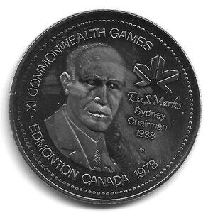 1978 Edmonton Commonwealth Games Commemorative Medal (b862-17)